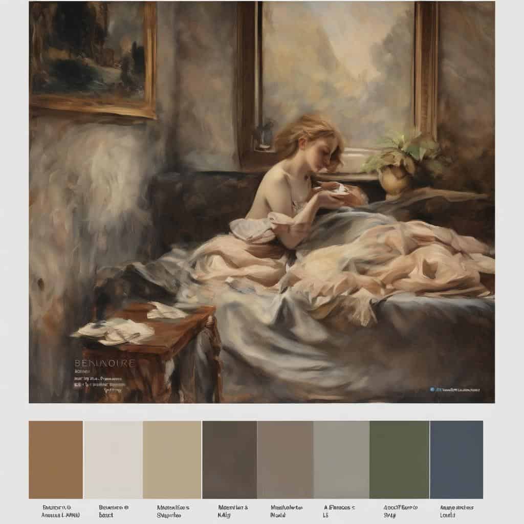 Ρομαντικό πορτρέτο γυναίκας διαβάζοντας σε εσωτερικό χώρο.